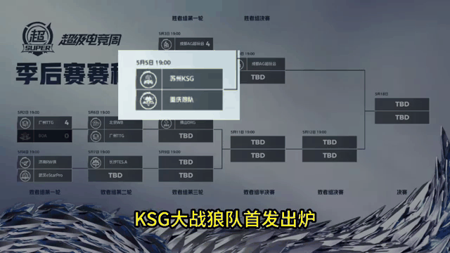 狼队2-1KSG，韧性大王无惧开团，狼队中期反打先到赛点